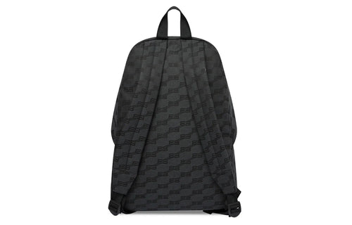 Balenciaga BB Monogram Signature Medium Backpack 'Black' 713044210HH1061