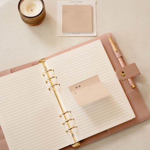 Beige Sticky Notepad